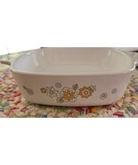 Corning Ware ~ 1 Quart ~ Floral Bouquet ~ Casserole Dish ~ A-1-B ~ USA (5A) - €25,96 EUR