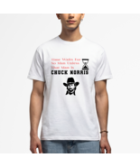 Time Waits For No Man Unless That Man Is Chuck Norris Classic Crew Neck ... - $22.99