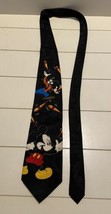 Mickey Mouse and Goofy Juggling Black Disney Necktie Balance Inc - £7.23 GBP