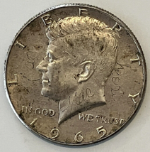 1965 40% Silver Kennedy Half Dollar Love Token.  Mac &amp; Dori. - £15.29 GBP