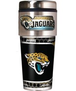 Jacksonville Jaguars Metallic Travel Tumbler Stainless Steel 16oz - $34.28 CAD