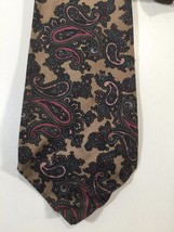 Vintage Royal Knight Tie - All Silk - Used - Paisley - 3-1/4&quot; - £10.38 GBP