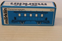 HO Scale Märklin, Passenger Coach Car, DB, #4007 Green, Vintage Open Box - £36.08 GBP