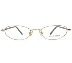 Anne Klein Eyeglasses Frames 9035 K1046 Brown Shiny Gold Oval 50-19-135 - £39.97 GBP