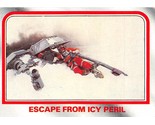 1980 Topps Star Wars #45 Escape From Icy Peril Snowspeeder Skywalker C - $0.89