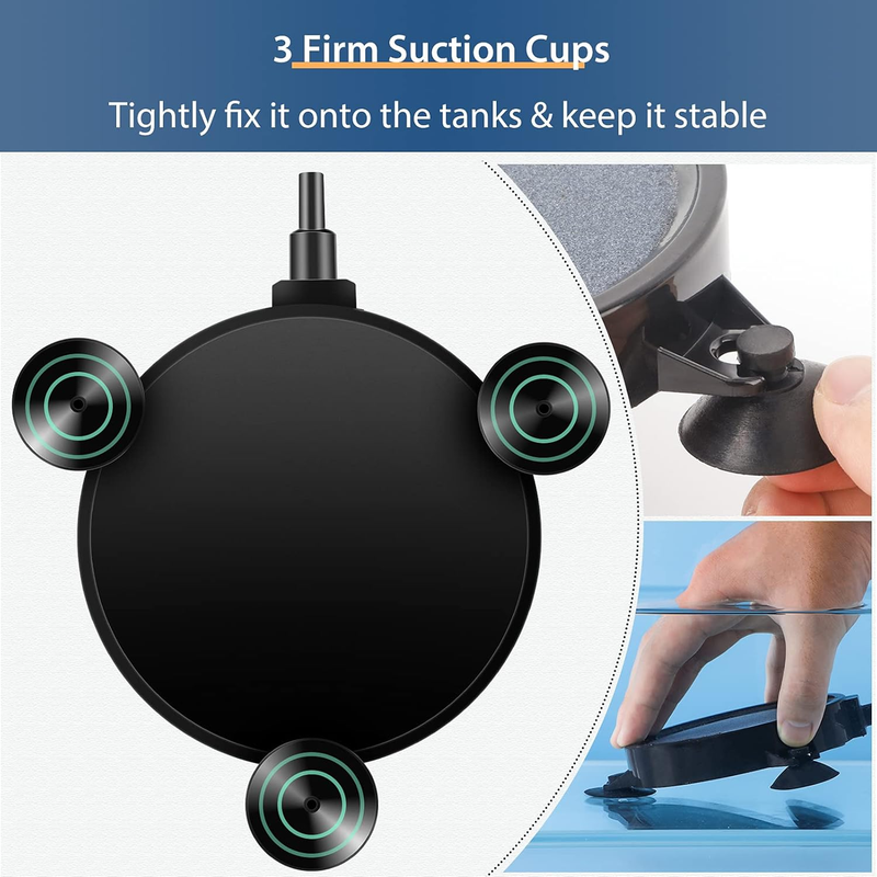 Pawfly Aquarium 4 Inch Air Stone Disc Bubble Diffuser Release Tool for Air Pumps Item image 6