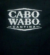 Cabo Wabo Cantina Black M Short Sleeve Graphic-Tee Shirt Sammy Hagar Mex... - £19.69 GBP