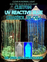 Drakeol Rain Lamp Oil 64oz CLEAR Turns Electric Blue Under UV Black Light!  - $49.95