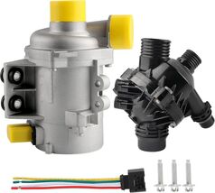 Engine Water Pump W/Thermostat &amp; Bolt For BMW 128i 325i 328i 528i X3 115... - $84.95