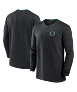 NWT nike Men&#39;s medium Oregon Ducks Sideline coaches Quarter-Zip mascot BSBL - $61.74