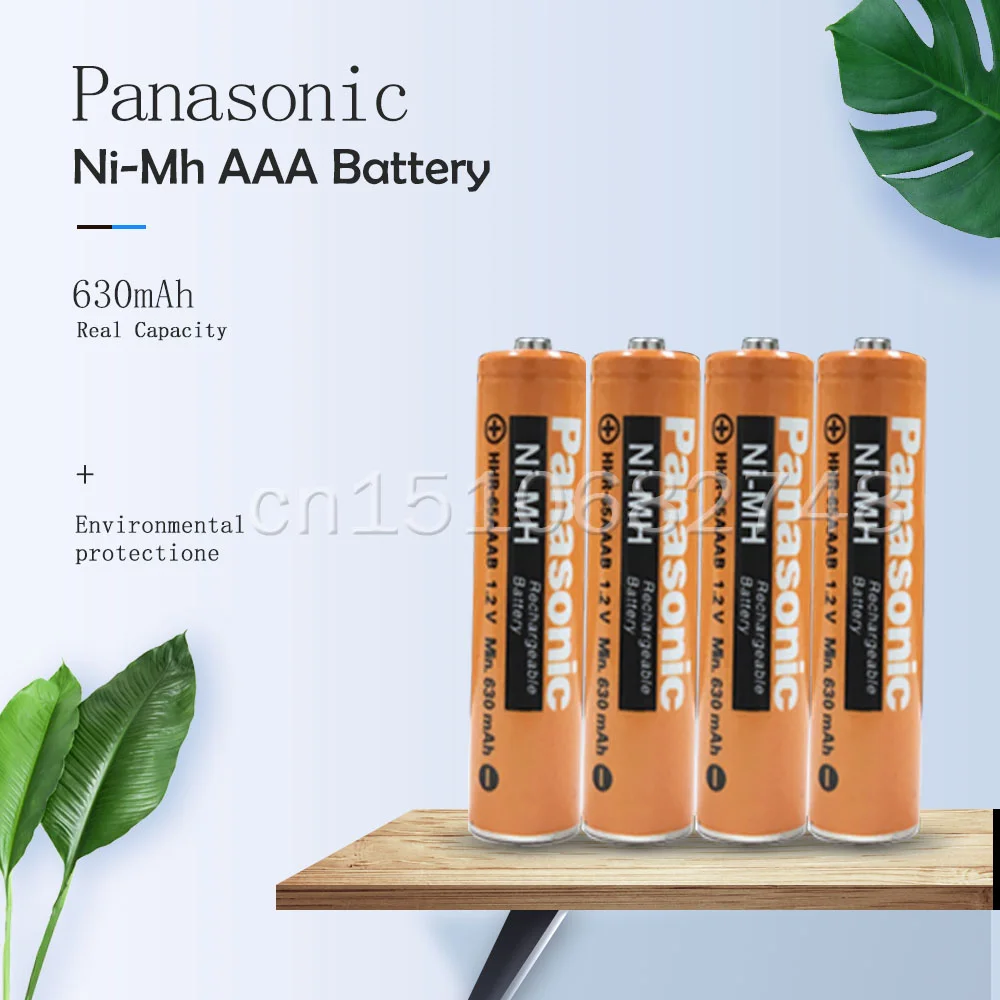 House Home 1-4PCS A 1.2V 630mAh AAA NI-MH Rechargeable Battery For Flashlight Ca - £19.98 GBP