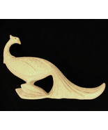 Peacock Bird Figurine California Pottery Mid Century Modern Art Deco Spa... - $376.14 MXN