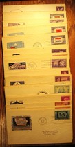 Lot of 46 First Day of Issue Envelopes from the 1940&#39;s USPS Used - $59.95