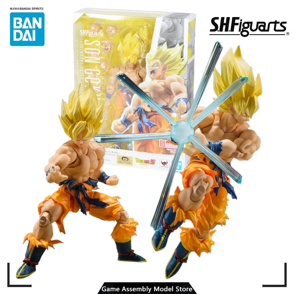 Bandai Genuine Action Figure Model Kit SHFiguarts Super Saiyan Son Goku - £135.94 GBP