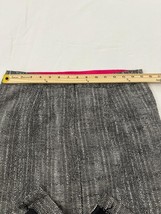 Cynthia Rowley J356L Women's 6 Gray Cotton Blend Rear Zip & Slit Pull-On Skirt image 10
