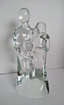 Vintage Robert L. Hamon Art Glass Family Sculpture, Signed Limited - $179.65