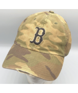 Boston Red Sox B Logo Camo Franchise Hat 100% Cotton Twins Camouflage Ca... - $564.09 MXN