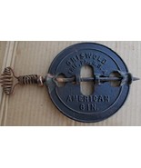 VTG Griswold 6&quot; American Vintage Stove Flue Damper -  Steel Spindle - $462.76 MXN