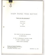 *WHEN THINGS WERE ROTTEN - THERE GOES THE NEIGHBORHOOD 1975 Robin Hood T... - $1,427.96 MXN