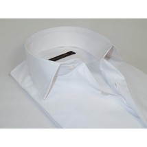 Men's Dress Shirt ENZO PARK Turkey Soft Cotton Wrinkle Resistant Enzo1 White image 2