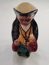 Staffordshire Parson John Toby Jug Hand Painted Shorter &amp; Son England - $31.56