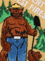 Vintage Prevent Forest Fires Smokey The Bear Boy Scout America BSA Camp Patch - £9.37 GBP