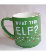 Parker Lane Green Dots What The Elf Christmas Mug Coffee Tea Cup Chocola... - $201.86 MXN