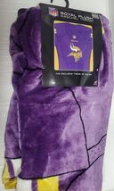 Minnesota Vikings 50&quot; by 60&quot; Plush Jersey Design Raschel Throw Blanket -... - $32.00