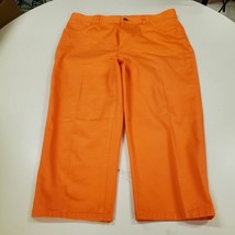 Lauren Jeans Company Ralph Lauren Orange Jeans, Size 10 P - £19.43 GBP