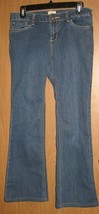 Womens 6R G.H. Bass &amp; Co. Dark Wash Distressed Denim Blue Jeans - £7.10 GBP