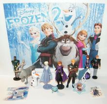 Disney Frozen 2 Movie Figure Set of 10 Deluxe Anna, Elsa, New Characters More! - £12.78 GBP