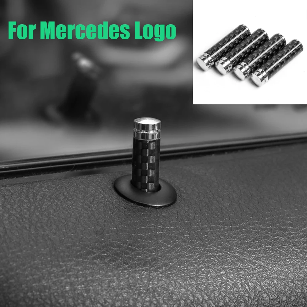 4pcs Car Door Lifting Bolt Trim Sticker for AMG Mercedes Benz A/B/C/E/G Cl Bolt  - £123.64 GBP