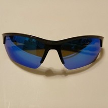 Calcutta Polarized First Strike Mirror Black/Blue Fishing Sunglasses 1019 - $14.85