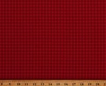 Cotton Red Plaid Checks Christmas Holiday Winter All Around Town Cotton ... - $11.95