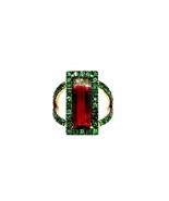 Authenticity Guarantee

Watermelon Tourmaline Tsavorite Ring 7 14k YG 4.... - $2,336.40