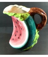 Vintage WATERMELON SLICE PITCHER - Marked Jay Willifred div of Andrea by... - €25,57 EUR