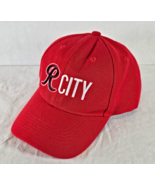 Tacoma Rainiers R City Red Hat Baseball Cap Adjustable Back - $91.67 MXN