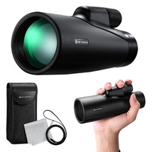 12X50 Hd Monoculars, Monoculars Telescope For Adults With Bak4 Prism & Fmc Lens, - £51.12 GBP