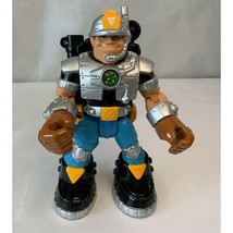 Rescue Heroes Jack Hammer Voice Tech With Pack Vintage 1999 Mattel #77458 - $12.89
