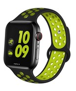 Silicone  Replacement Sports Nike Bands For 38/40 mm, 42/44 mm Apple Wat... - $5.99