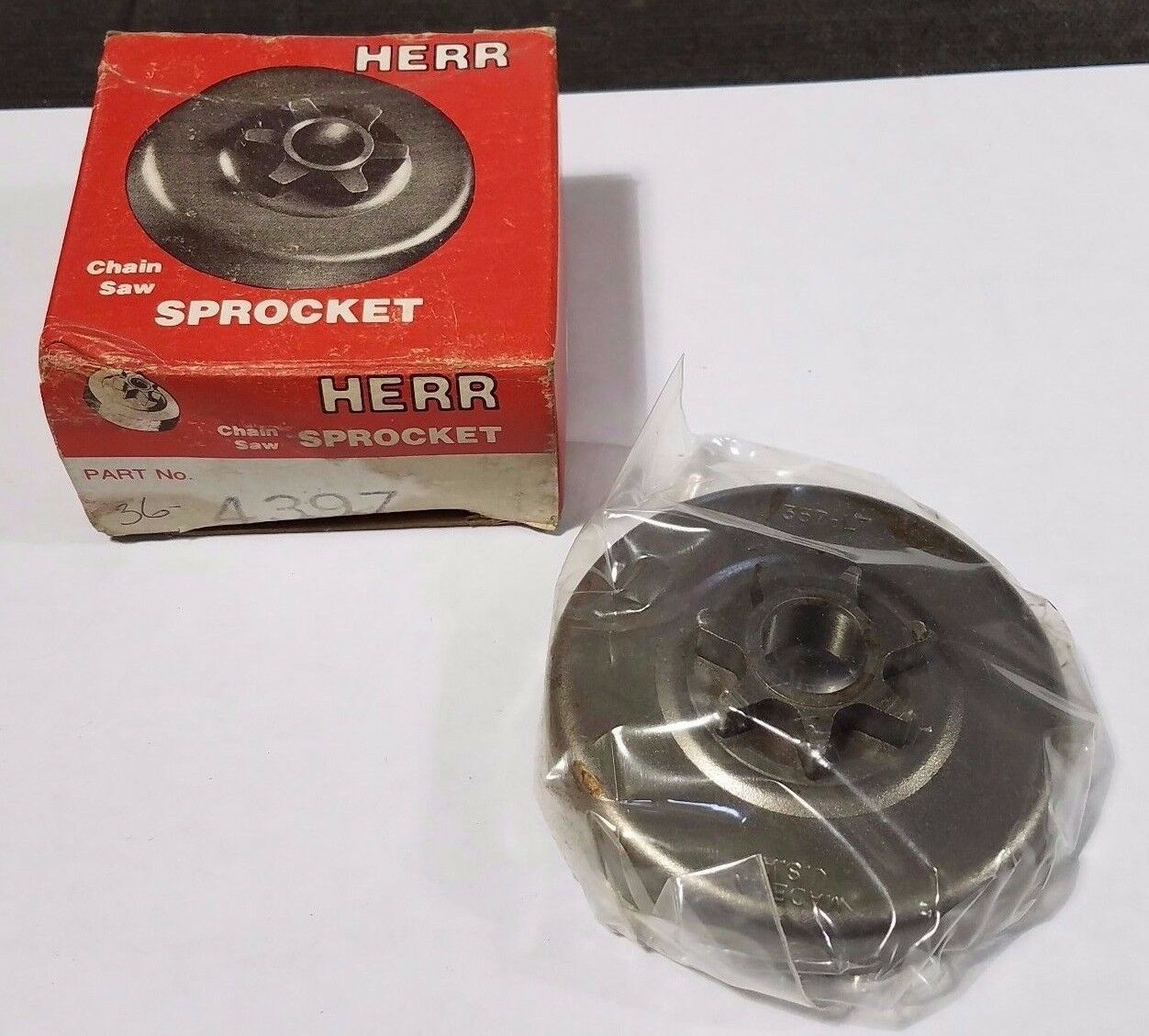 HERR Chain Saw Drum Sprocket 7 Tooth 3/8 LP Pitch 357-L7, 4397 - £6.38 GBP