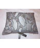 Donna Karan DKNY MODERN CLASSICS Mercury Crystal Outline Deco Pillow NWT - $91.44 CAD