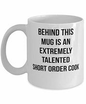 Funny Short Order Cook Mug Coffee Cup - $19.75