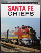 Bill Yenne SANTA FE CHIEFS First edition Passenger Train Hardback DJ Color Illus - £24.88 GBP