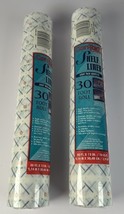 CON-TACT Posy White Light Tack Adhesive Shelf Liner 30ft Roll New Lot Of... - £16.37 GBP