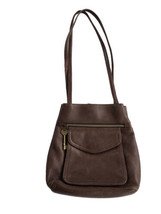 Fossil Envelope Brown Leather Crossbody Bag 75082 Shoulder Handbag Purse... - $27.83