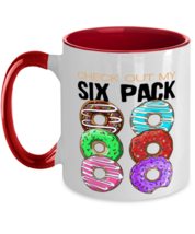 Funny Man Mugs Donut 6 Pack Red-2T-Mug  - £14.42 GBP