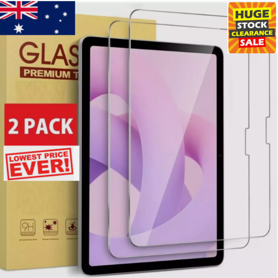 Tempered Glass Screen Protector for iPad Pro 9.7 10.5 12.9 1 2 3 4 5 6 Gen - $1.89+