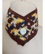 Crochet neck warmer, cowl, infinity scarf  - $568.63 MXN