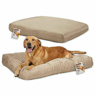 Tough Dog Beds Durable Chew Resistant Strong Polyester Reinforced Ripstop Tan